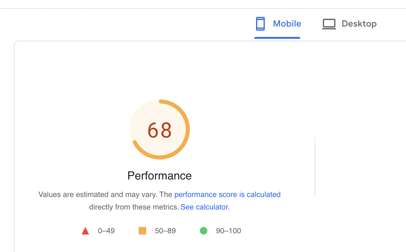 Page Speed Test